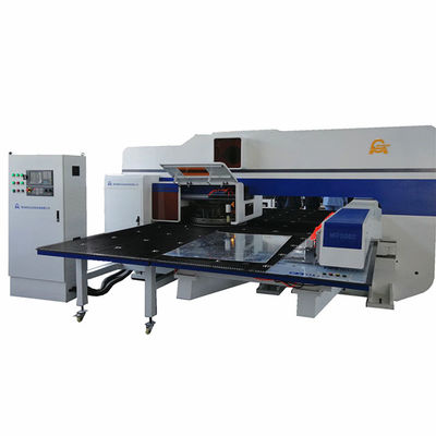 Closed Type Mechanical CNC Turret Punching Machine Siemens Control System