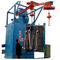 Single Hook Type Shot Blasting Machine Electric For Irons Or Brass
