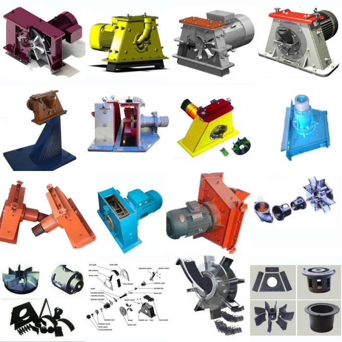 Durable Shot Blasting Machine Parts Abrasive Impeller With Straight