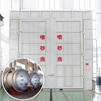 Fully Automatic Recovery Type Sand Blast Room Air Tank For Blasting