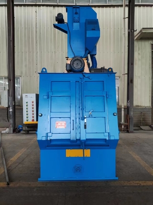 Small Crawler Shot Blasting Machine With Automatic Loading And Unloading
