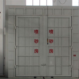 Dust Free Sand Blasting Booth Painting Room , Grit Blasting Booth Equipment