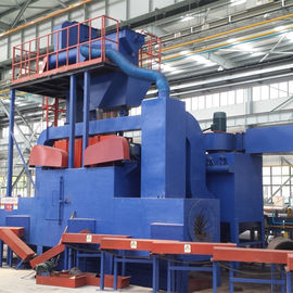 Automatic Cleaning Steel Pipe Shot Blasting Machine With Eliminate Inner Stress