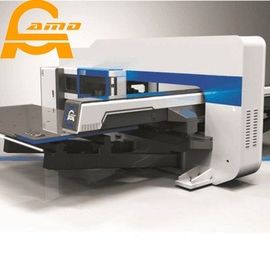 AMD-357 Servo Punch Press Equipment With Independent Cutting Table System