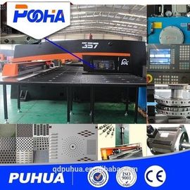 Double Servo Punch Press , 32 Stations Cnc Hydraulic Punching Machine
