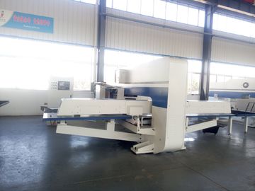 High Performance CNC Hydraulic Punching Machine , Imported Ball Screws With Long Travel
