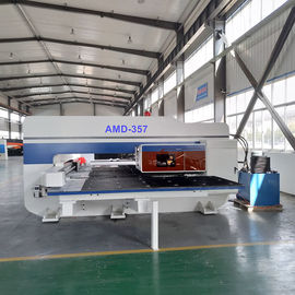 Industrial Cnc Hydraulic Plate Punching Machine For Sheet Metal 3 - 4 Control Axis