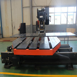 Platform Pressing Cnc Sheet Metal Machine Hydraulic Hole Punch Machine High Feeding Accuracy