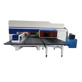 Industrial CNC Hydraulic Punching Machine For Sheet Metal 3 - 4 Control Axis