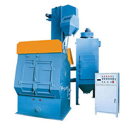 Roller Conveyor Tumble Shot Blasting Machine Q32 For Small Workpiece Compact Structure