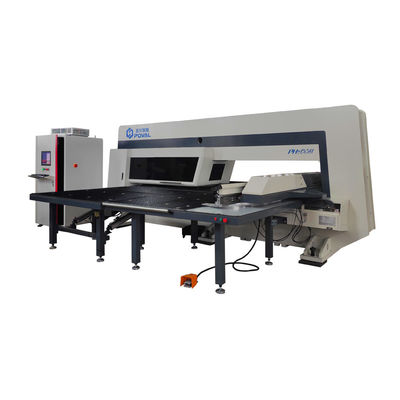 Sheet Metal Plate CNC Turret Punching Machine For Steel Plate Hole Punch