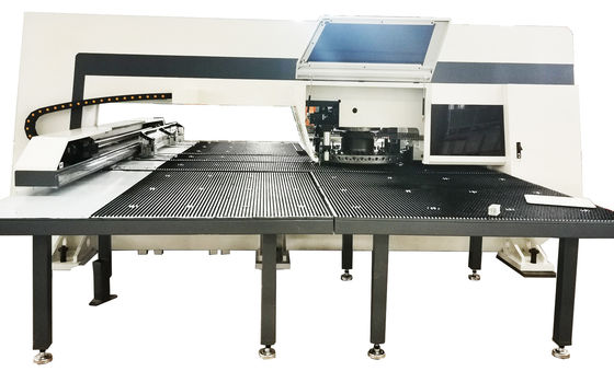 Sieve Hole Perforating CNC Turret Punch Press Machine Servo Type