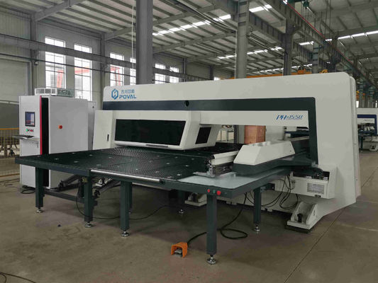 Servo Power Source Cnc Turret Punching Machine 600hpm For Sheet Metal