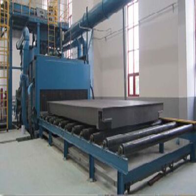 Wheelabrator Steel Profile Shot Blasting Machine I Beam H Beam