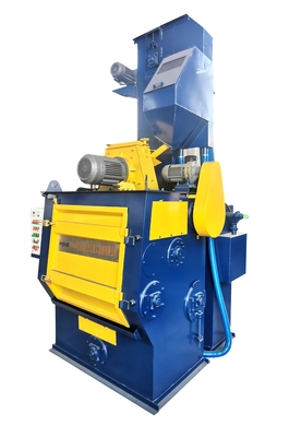 Crawler Blastrac Shot Blasting Machine Tumble Rubber Belt Type