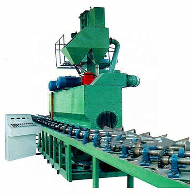 External Surface Shot Blasting Cleaning Machine For Seamless Steel Pipe Oil Tube