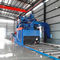 Q69 Roller Conveyor Shot Blasting Machine Reduce Environment Pollution , Customized Color