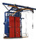 S Hook Hangers Automated Grit Blasting Machine , Commercial Sandblasting Equipment