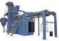 Overhead Conveyor Hanger Type Shot Blasting Machine Descaling Function Customized Design