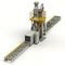 U - Steel Roller Conveyor Shot Blasting Machine Remove Oxide Layers / Welding Slag
