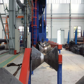 Anti Fatigue Roller Conveyor Steel Pipe Shot Blasting Machine