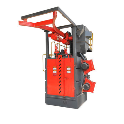 Hanger Hook Type Shot Blasting Machine For Cylinders Cleaning