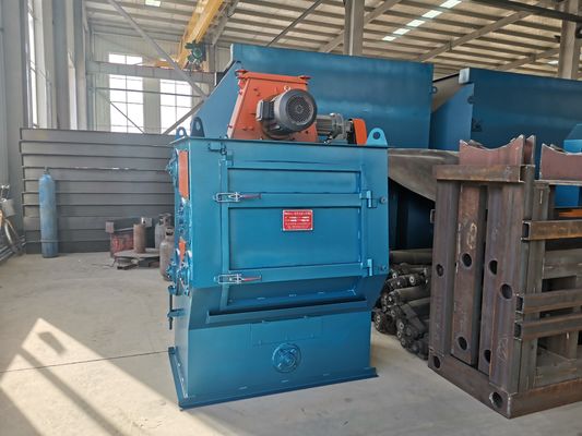 Rubber Belt Tumble Shot Blasting Machine Tracked Type Shot Blasting Machine