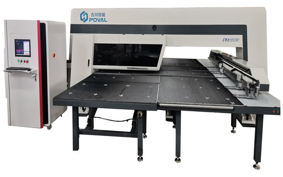 Combined CNC Turret Punching Machine With Laser Cutting