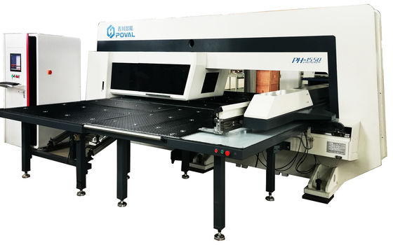 Combined CNC Turret Punching Machine With Laser Cutting