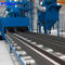 0.5-1.5 M/Min Q6910 Roller Conveyor Shot Blasting Machine H Beam And Steel Plate