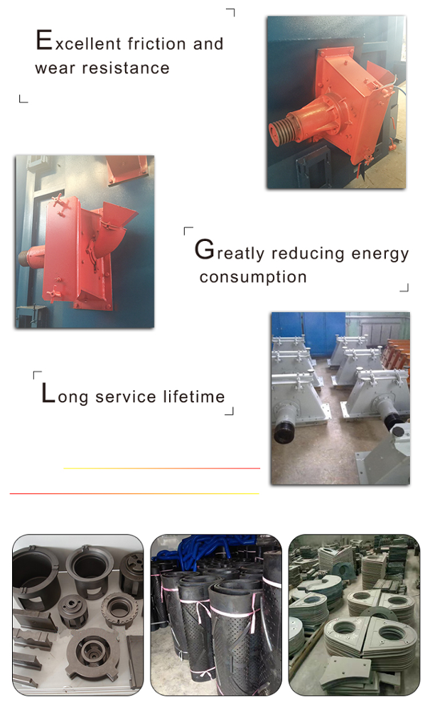 High Precision Shot Blasting Machine Parts Anti Corrosive CE ISO Approved