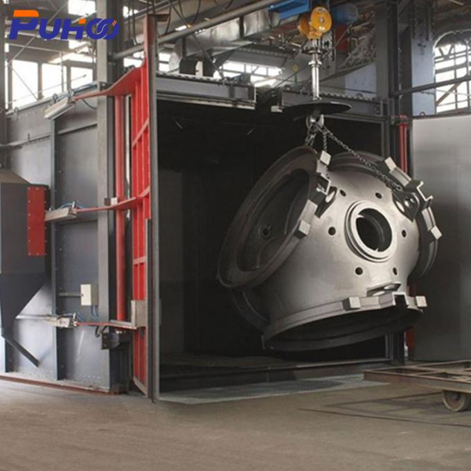 High Efficiency Shot Blasting Booth Painting Room Steel Plate